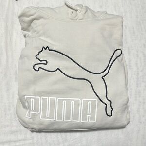 Puma White Hoodie